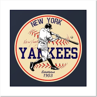 Old Style New York Yankees Posters and Art